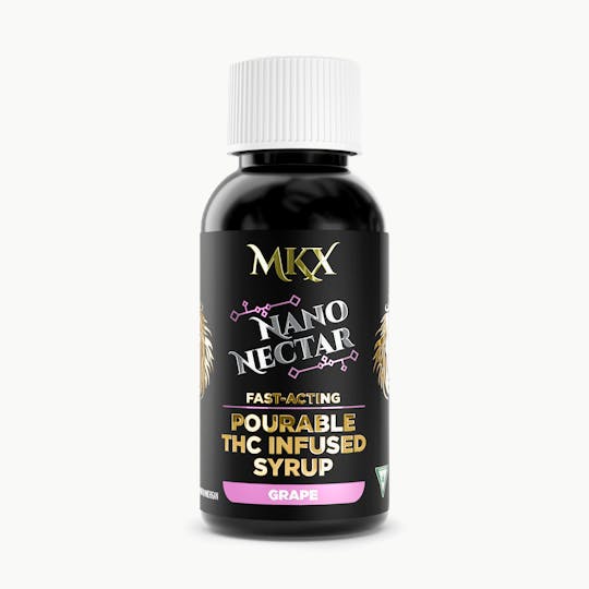 MKX Oil Co - Nano Nectar: 200 MG THC Pourable Syrup (Grape) - 1