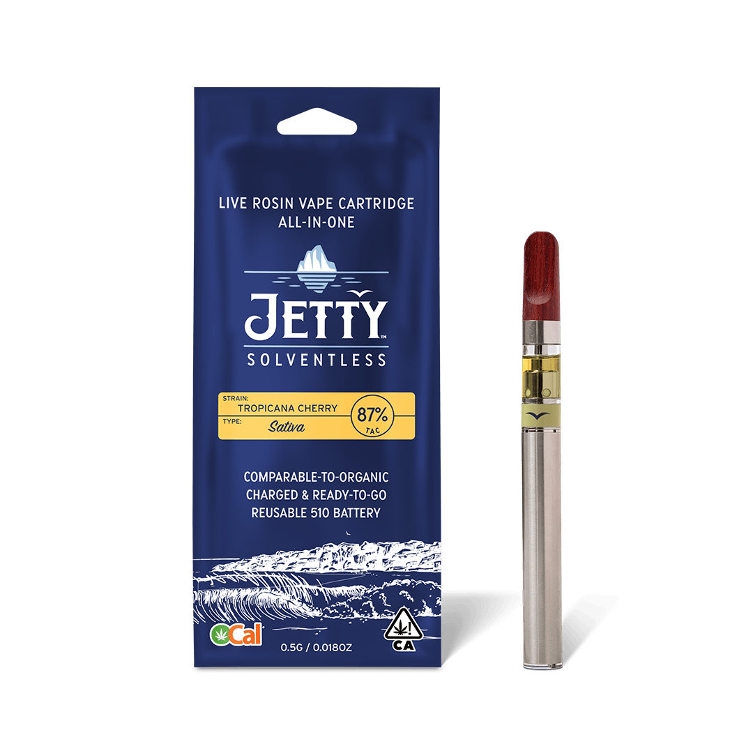 Jetty Extracts - Tropicana Cherry | Live Rosin Disposable Pen | 0.5g - 1