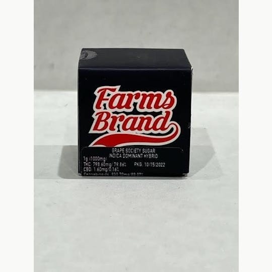 Farms Brand - Grape Society 1g Sugar - Farms Brand - 1