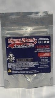 Farms Brand - LA Kush Cake 1g Cured Resin Cart - Farms Brand - 1