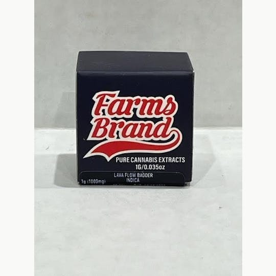 Farms Brand - Lava Flow 1g Badder - Farms Brand - 1