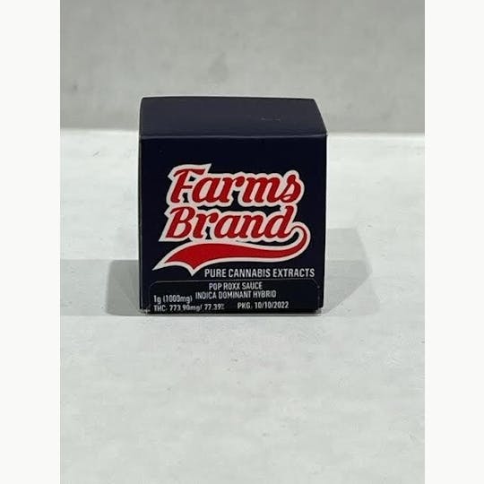 Farms Brand - Pop Roxx 1g Sauce - Farms Brand - 1