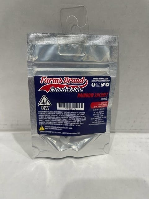 Farms Brand - Rainbow Sherbert 1g Sauce Cart - Farms Brand - 1