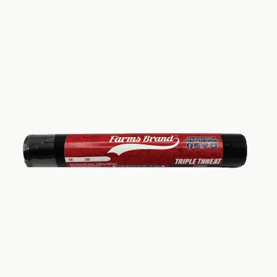 Farms Brand - Sour Diesel Triple Threat 1g Infused Pre-roll - Farms Brand - 1