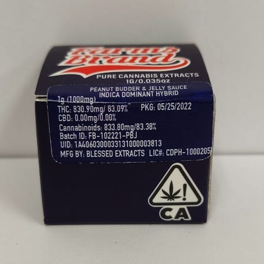 Farms Brand - Peanut Budder & Jelly 1g Sauce -Farms Brand - 1