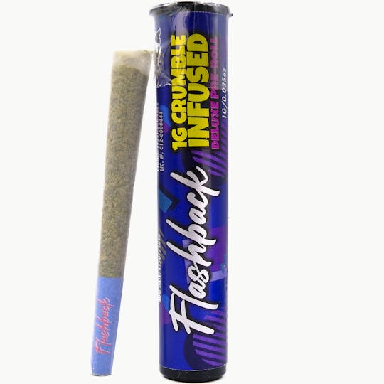 Flashback - Animal Crasher 1g Crumble Infused Pre-Roll - Flashback - 1