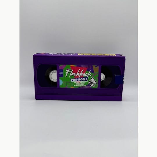 Flashback - Blueberry Cake 5g Crumble Infused 5 Pack Pre-Rolls - Flashback - 1