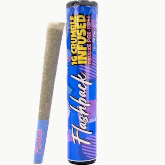Flashback - Blueberry Pancakes 1g Crumble Infused Pre-Roll - Flashback - 1