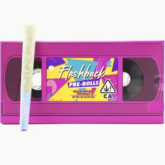 Flashback - Cookie Lato 5g Crumble Infused 5 Pack Pre-Rolls - Flashback - 1