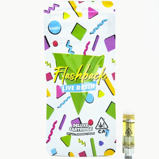 Flashback - Lemon Cherry Gelato 1g Live Resin Cart - Flashback - 1