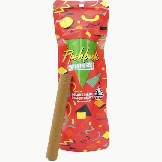 Flashback - Dosi Breath 2g Bubble Hash & Crumble Infused Blunt - Flashback - 1