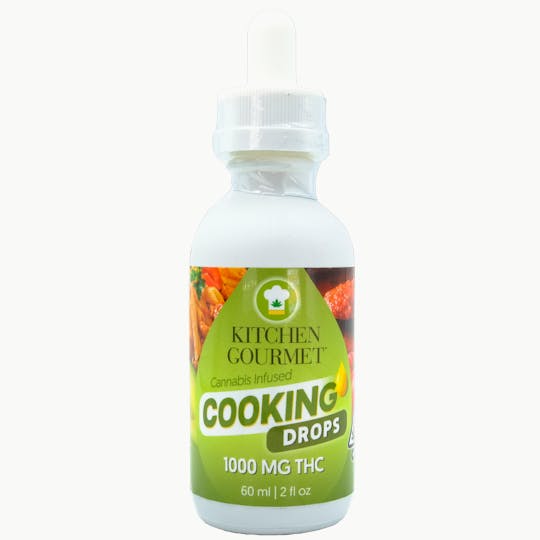 Kitchen Gourmet - Cooking Drops 1000mg 2oz Tincture - Kitchen Gourmet - 1