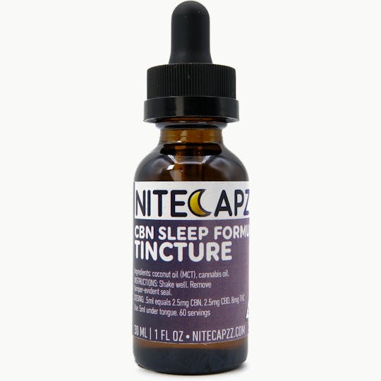 Nite Capz - CBN Sleep Formula 800mg 30ml Tincture - Nite Capzz - 1