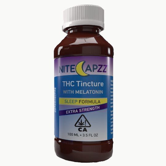 Nite Capz - 1000mg THC Sleep Formula Tincture Extra Strength 30ml - Nite Capzz - 1