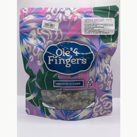 Ole'4 Fingers - Apple Fritter 28g Smalls Bag - Ole' 4 Fingers - 1