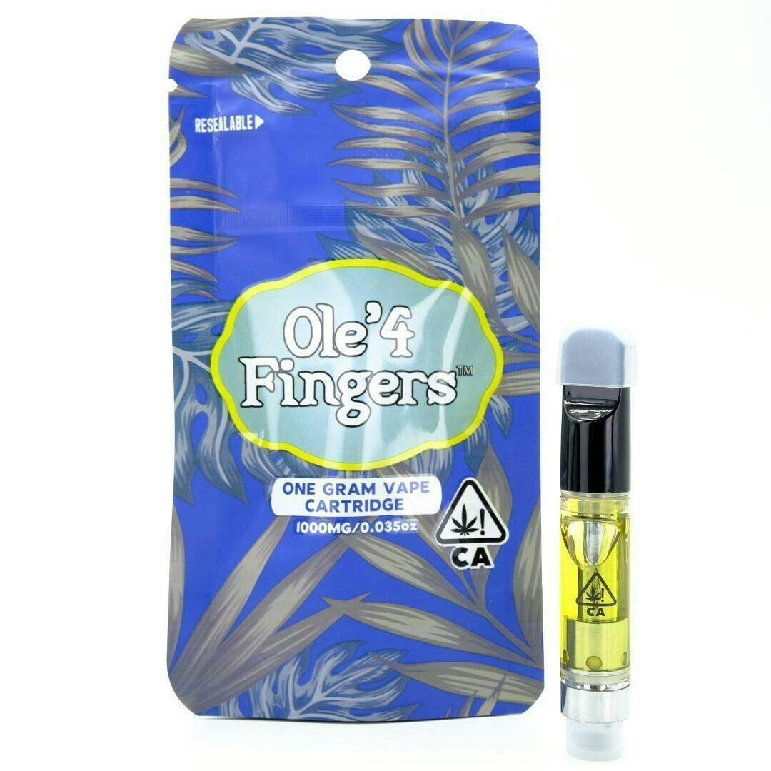 Ole'4 Fingers - Biscotti 1g Distillate Cart - Ole' 4 Fingers - 1