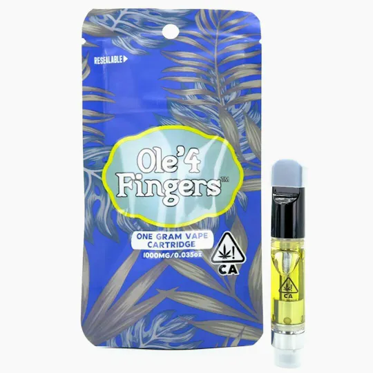 Ole'4 Fingers - Biscotti 1g Distillate Cart - Ole' 4 Fingers - 1