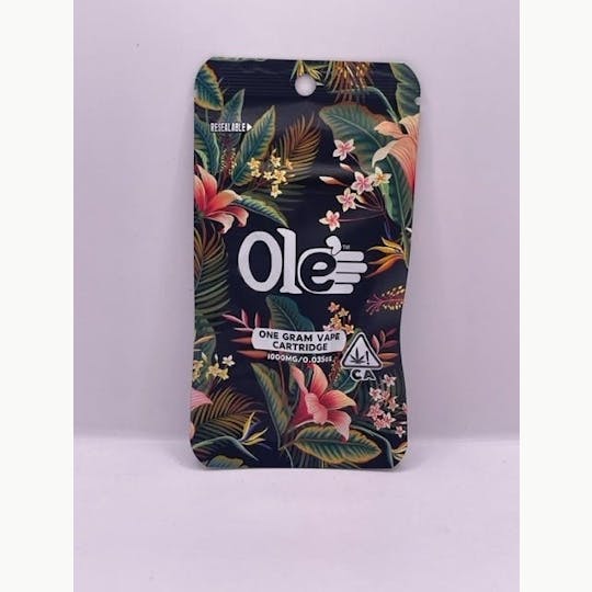 Ole'4 Fingers - Blackberry Kush 1g Distillate Cart - Ole' 4 Fingers - 1