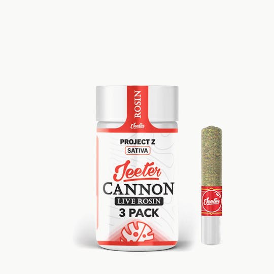 Jeeter - Jeeter Cannon Live Rosin - 3 Pack - Project Z - 1