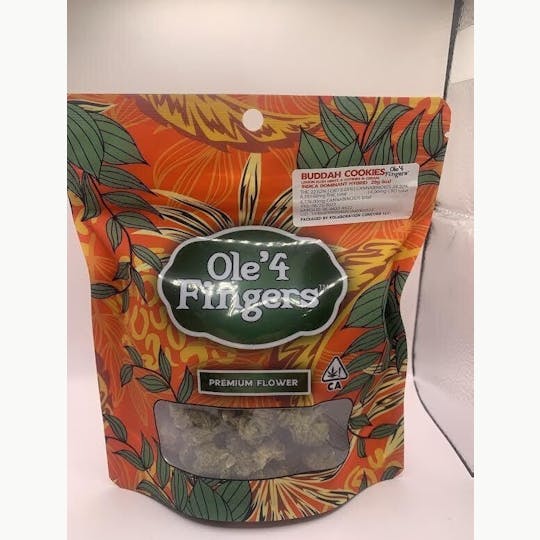 Ole'4 Fingers - Buddha Cookies 28g Bag - Ole' 4 Fingers - 1