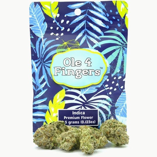 Ole'4 Fingers - Buddha Cookies 3.5g Bag - Ole' 4 Fingers - 1