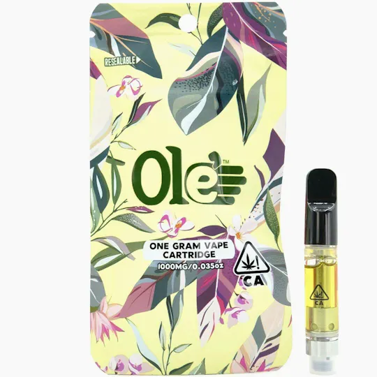 Ole'4 Fingers - Cherry Crush 1g Distillate Cart - Ole' 4 Fingers - 1