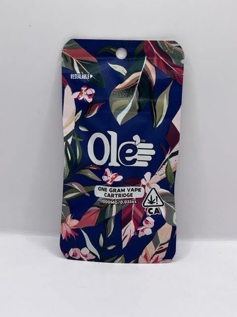 Ole'4 Fingers - Cotton Candy Kush 1g Distillate Cart - Ole' 4 Fingers - 1