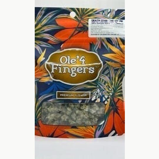 Ole'4 Fingers - Deathstar Cherry Pie 28g Smalls Bag - Ole 4' Fingers - 1