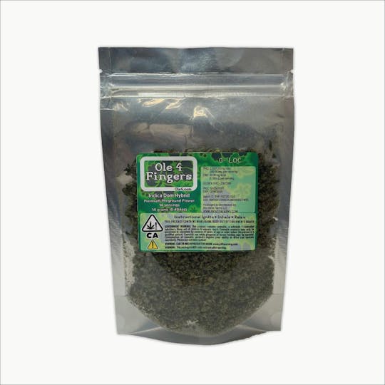 Ole'4 Fingers - G-loc 14g Preground Bag - Ole' 4 Fingers - 1