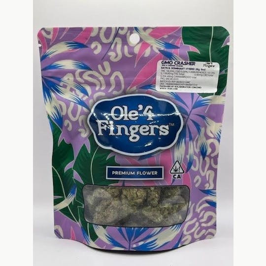 Ole'4 Fingers - GMO Crasher 28g Bag - Ole' 4 Fingers - 1