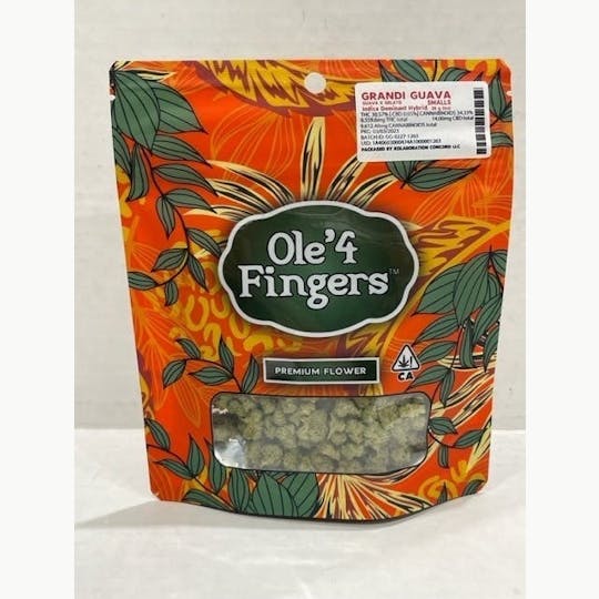 Ole'4 Fingers - Grandi Guava 28g Smalls Bag - Ole' 4 Fingers - 1