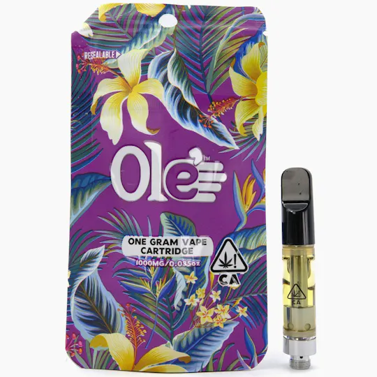 Ole'4 Fingers - Grape God 1g Distillate Cart - Ole' 4 Fingers - 1