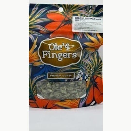 Ole'4 Fingers - Grease Monkey 28g Smalls Bag - Ole 4 Fingers - 1