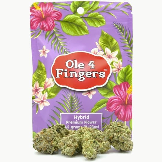 Ole'4 Fingers - Grease Monkey 3.5g Bag - Ole' 4 Fingers - 1