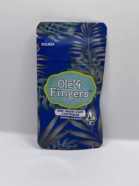 Ole'4 Fingers - Jack Herrera 1g Distillate Cart - Ole' 4 Fingers - 1