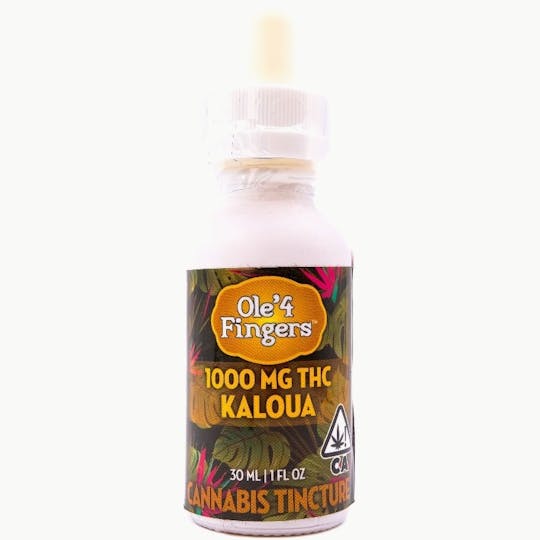 Ole'4 Fingers - Kaloua 1000mg Tincture - Ole' 4 Fingers - 1