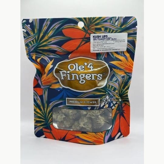 Ole'4 Fingers - Kush Ups 28g Bag - Ole' 4 Fingers - 1
