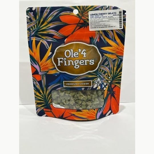 Ole'4 Fingers - Lemon Cherry Gelato 28g Bag - Ole' 4 Fingers - 1