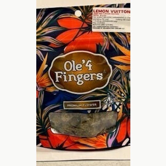 Ole'4 Fingers - Lemon Vuitton 28g Bag - Ole' 4 Fingers - 1