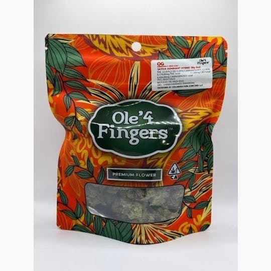 Ole'4 Fingers - OG 28g Bag - Ole' 4 Fingers - 1