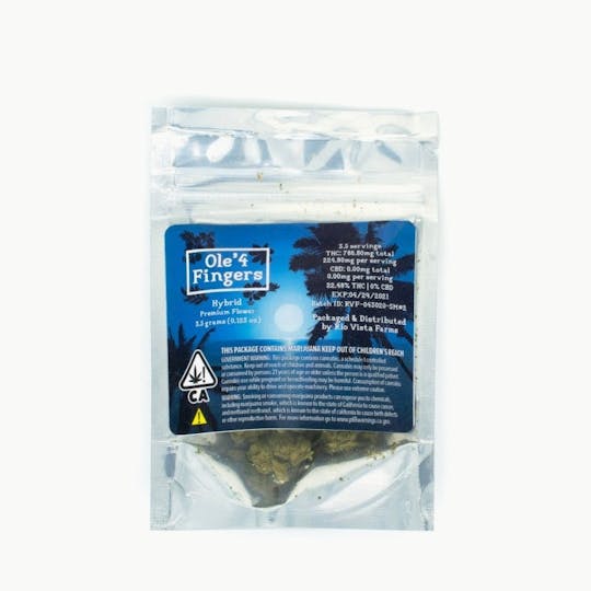 Ole'4 Fingers - Ole 4 Fingers Area 20 3.5g Bag - 1