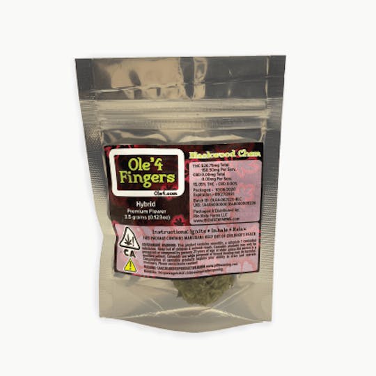 Ole'4 Fingers - Ole 4 Fingers Blackwood Chem 3.5g Bag - 1