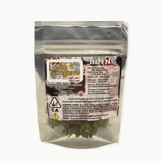 Ole'4 Fingers - Ole 4 Fingers Bling 3.5g Bag - 1