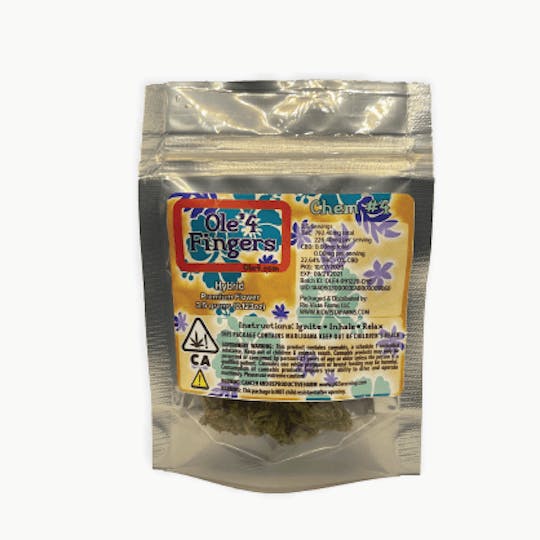 Ole'4 Fingers - Ole 4 Fingers Chem #4 3.5g Bag - 1
