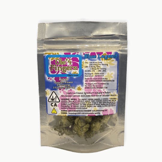 Ole'4 Fingers - Ole 4 Fingers GG#4 3.5g Bag - 1