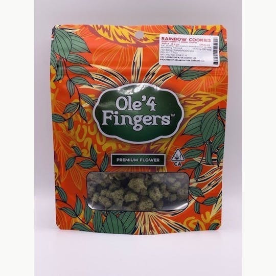 Ole'4 Fingers - Rainbow Cookies 28g Smalls Bag - Ole' 4 Fingers - 1