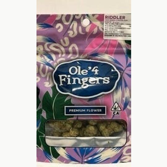 Ole'4 Fingers - Riddler 28g Bag - Ole' 4 Fingers - 1
