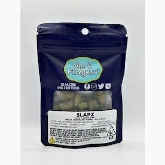 Ole'4 Fingers - Slapz 3.5g Smalls Bag - Ole' 4 Fingers - 1