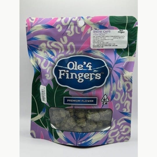 Ole'4 Fingers - Snow Caps 28g Bag - Ole' 4 Fingers - 1