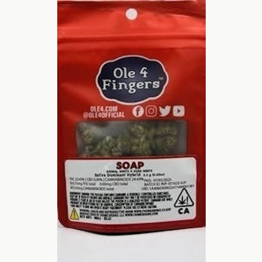 Ole'4 Fingers - Soap 3.5g Bag - Ole' 4 Fingers - 1